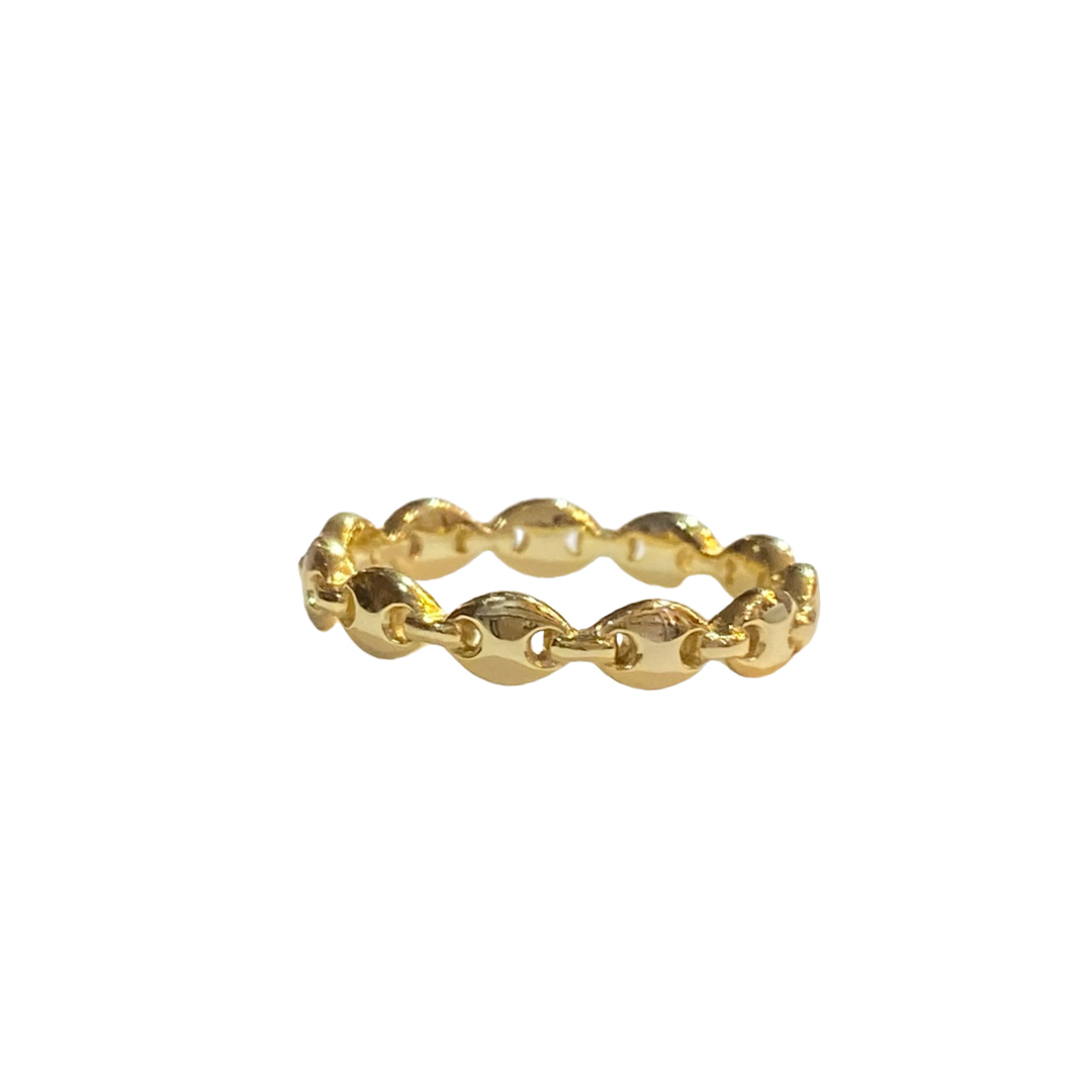 Noelia Small Gucci Chain Link Ring