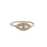 Evil Eye Turquoise Ring