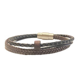 Karen Braided Leather Bracelet