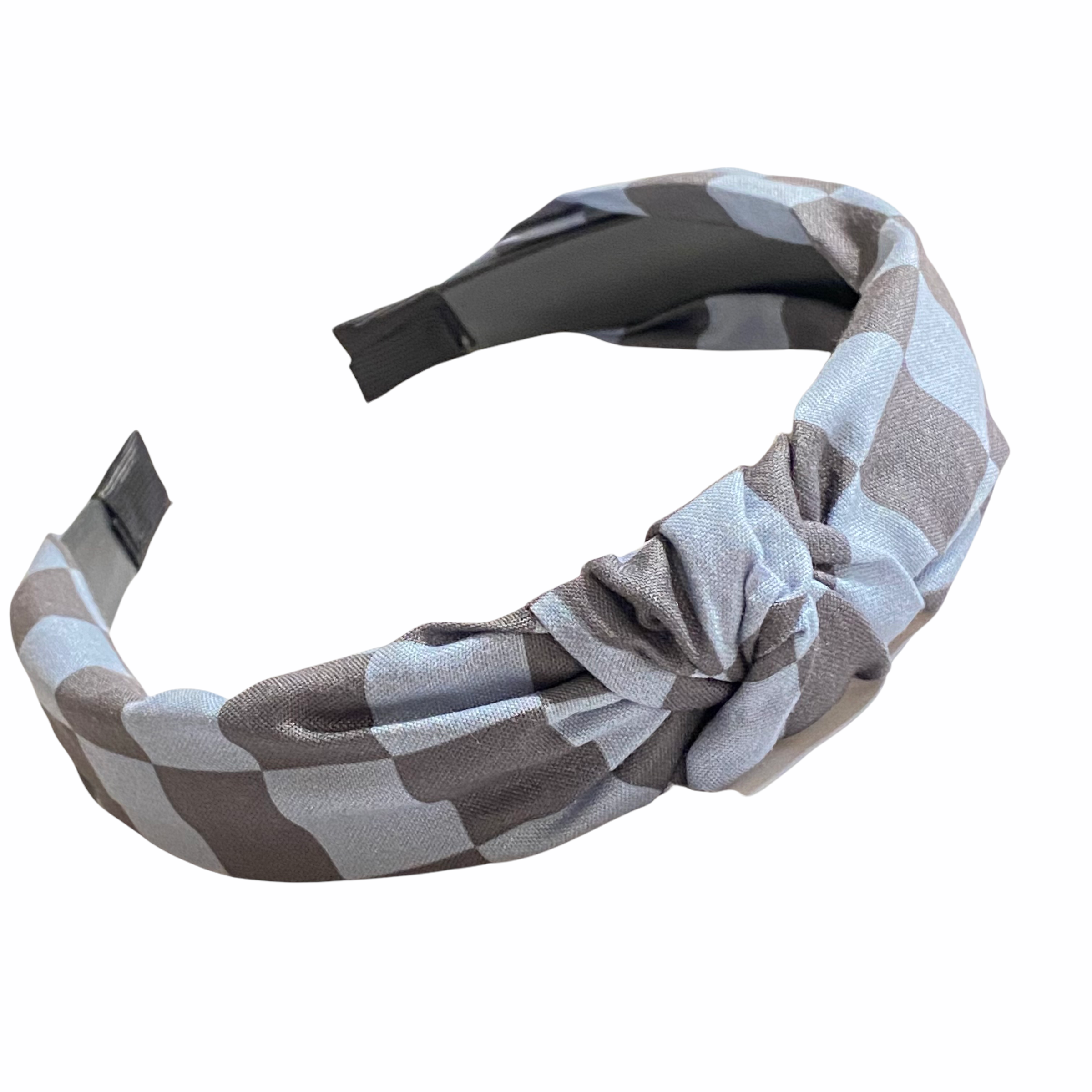 Checkered Knot Headband