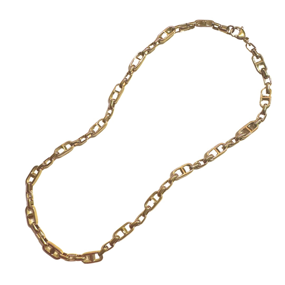Stanley Thin Linked Loop Chain Necklace