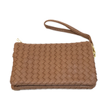 Molly Basket Woven Wallet Clutch Crossbody Handbag