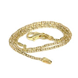 Sterling Silver Gucci Chain Anklet