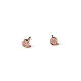 Geovana Circle Pave Studs