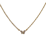 Sterling Silver Mini Butterfly Necklace