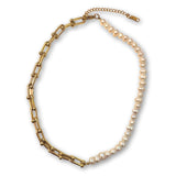 Stanley Pearl Chain Necklace