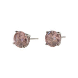 Amy Round Birthstone 7mm Studs