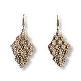 Krista Diamond Crystal Statement Earrings