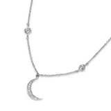 Moon Bezel Anklet