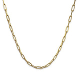Paper Clip Link Necklace 16” Thick Chain Only