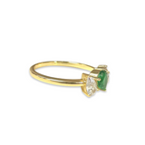 Noellery Emerald Cluster Ring