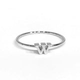 Initial Typeface Ring