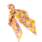 Hair Flower Scarf Scrunchie