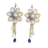 Krista Flower Statement Earrings