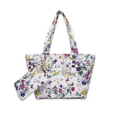 Noellery Quilted Flower Tote Bag