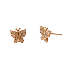 Sterling Silver Butterfly Earrings