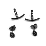 Jacklyn Teardrop Jacket Earrings