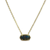 Noellery Birthstone Gemstone Prong Necklace