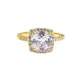 Adriene Cushion Cut Ring