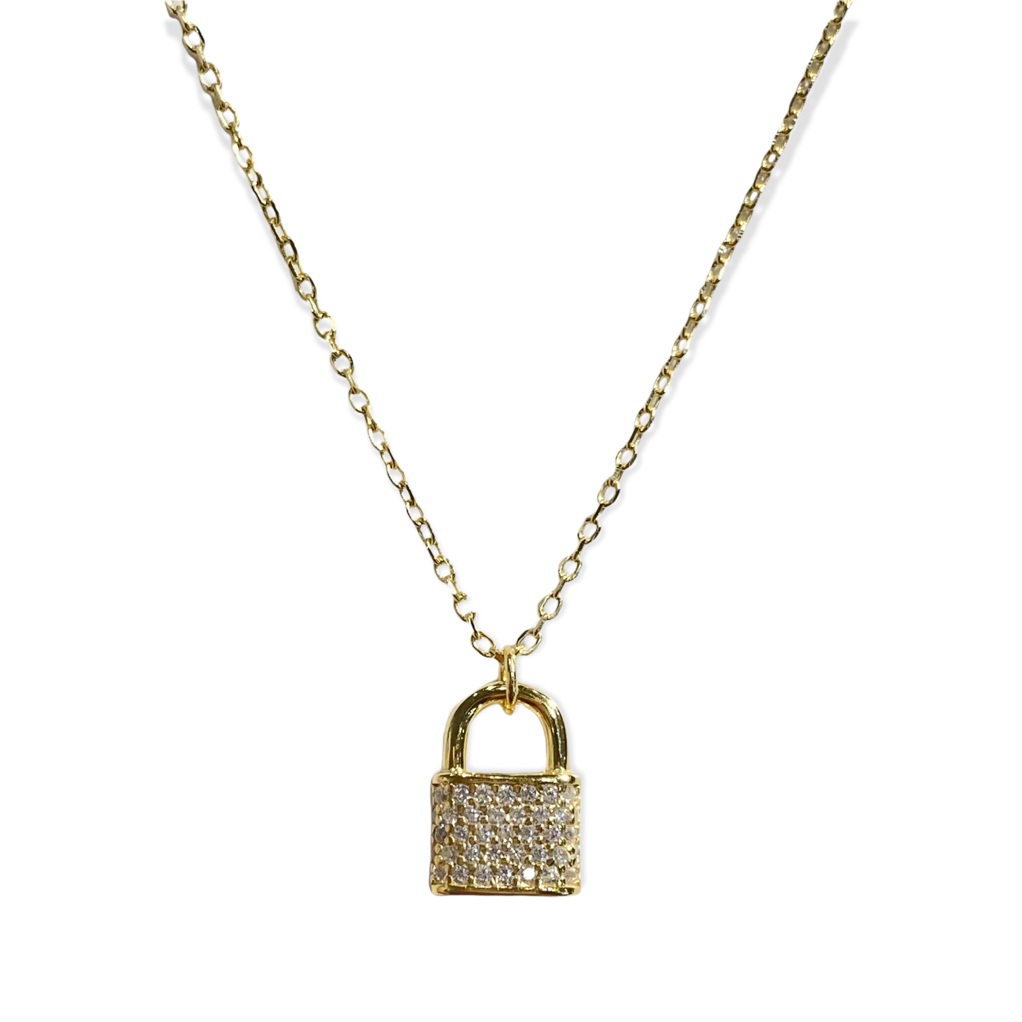Designer 2025 lock necklace