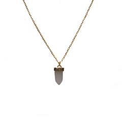 Crystal Gemstone Necklace