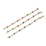 Evil Eye Pearl Bracelet