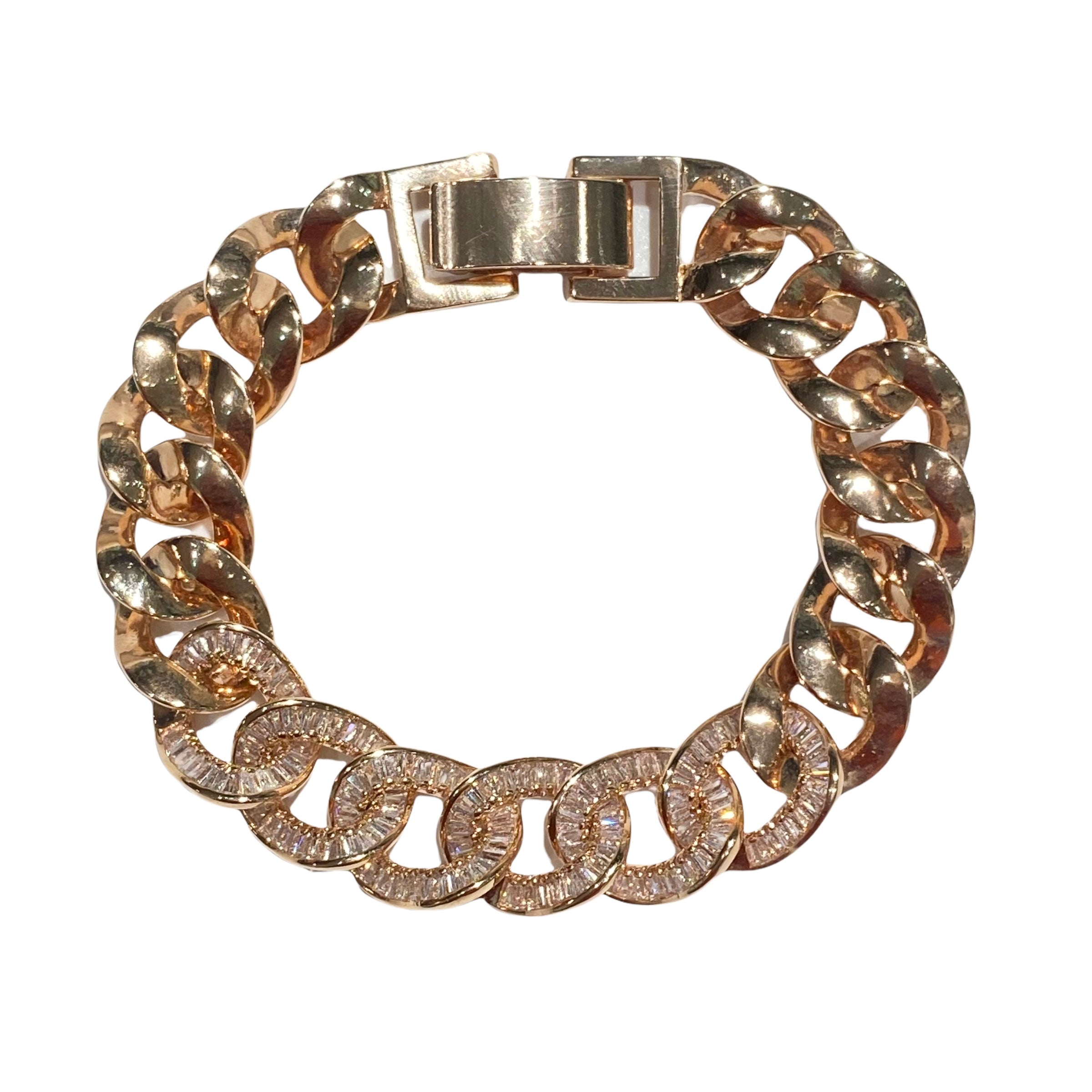 Kory Baguette Chain Bracelet