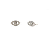 Evil Eye Pave Studs