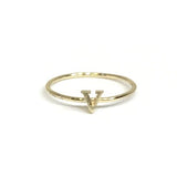 Initial Typeface Ring