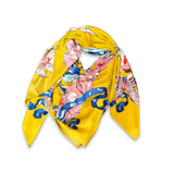 Noellery Flower Silk Scarf