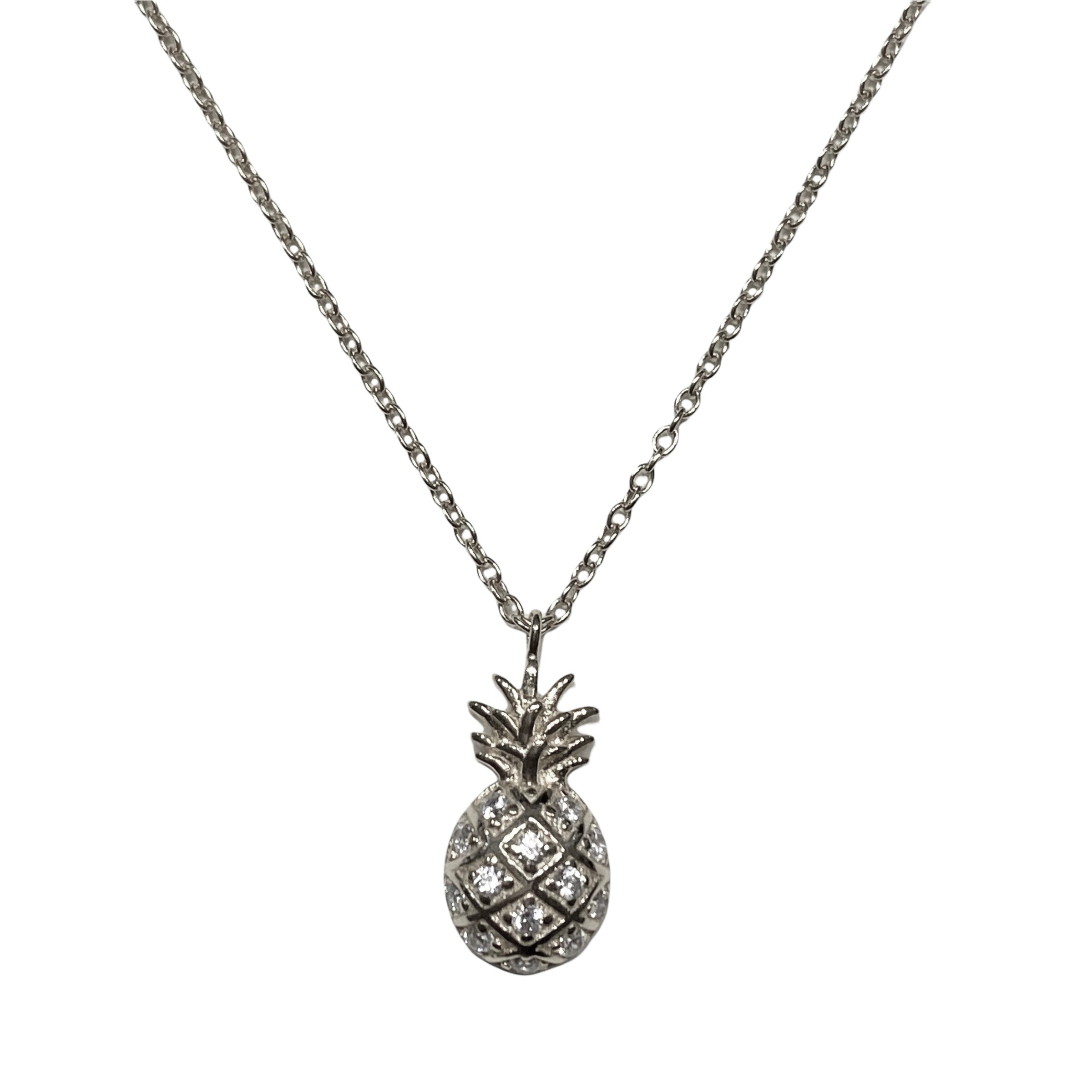 Pineapple Sparkle Necklace