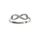 Infinity CZ Ring