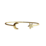 Starley Moon Cuff Bracelet