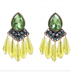 Lily Teardrop Dangle Studs