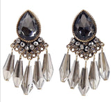 Lily Teardrop Dangle Studs
