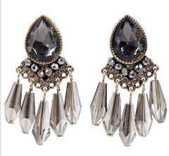 Lily Teardrop Dangle Studs