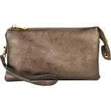 Joann Solid Wallet Clutch Crossbody Handbag